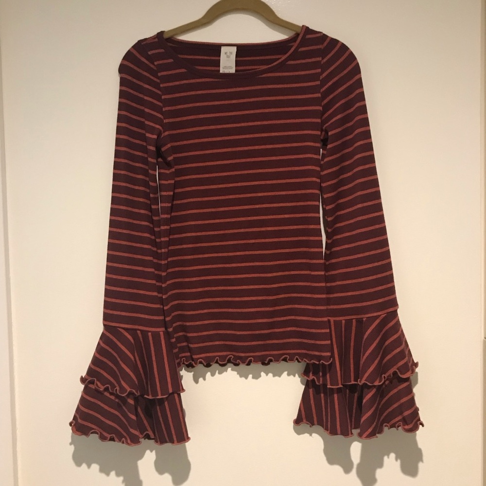 FREE PEOPLE Striped Long Sleeve